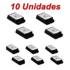 10 Unidades Suporte E Tampa Pilha De Controle Xbox 360