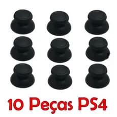 10 Caps Botão Analógico Direcional Controle Ps4