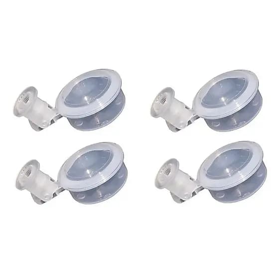 Kit 4 Boias Dosadoras Vela Cerâmica Filtro De Barro Bebedouro De Agua Por Gravidade
