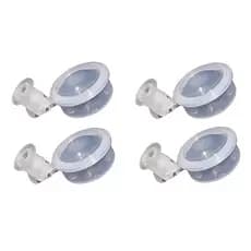 Kit 4 Boias Dosadoras Vela Cerâmica Filtro De Barro Bebedouro De Agua Por Gravidade