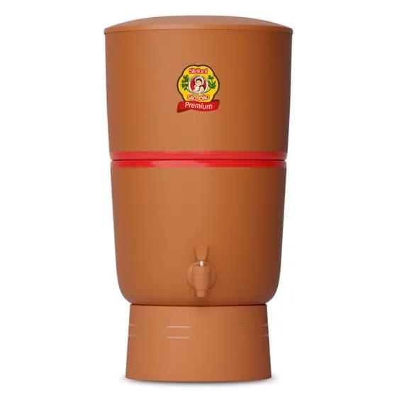 Filtro De Barro Stéfani São João Premium 4 ou 6 Litros Vela Tradiconal Ou Tripla Ação + Boia Original