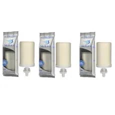 Kit 3 Velas Stéfani Original Tripla Ação Prata Carvão Filtro De Barro São João Bebedouro Agua