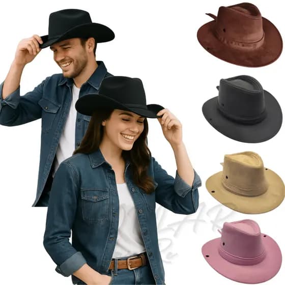 Chapéu Adulto Country Cowboy Masculino Feminino Rodeio Boiadeira Festa Junina