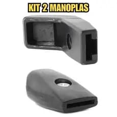 Kit Manopla Alavanca Hidraulico Câmbio Trator Valtra Bm/bh Preto