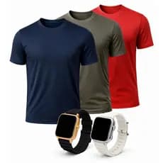 Kit Camisa Dry Fit Masculina + Relógio Digital Premium Prova D’Água  Academia para o dia a dia