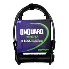 Cadeado OnGuard 8154BL U-Lock com Cabo 120 cm e 2 Chaves