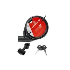 Cadeado Para Bicicleta Corrente Com Chave Bike, Moto, portao em Aco  marca absolute