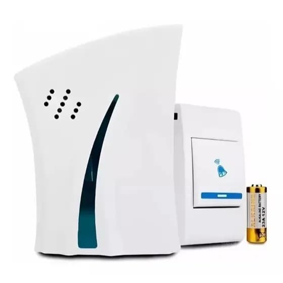Campainha Residencial De Tomada Wireless Sem Fio 32 Toques MXT
