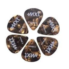 Kit 6 Palhetas Violão Guitarra e Contrabaixo Mxt