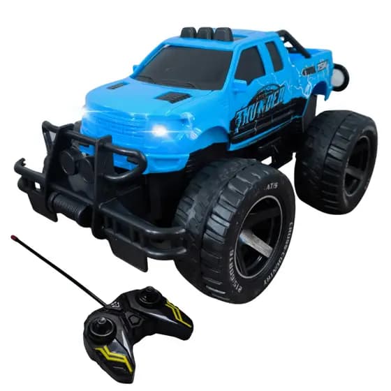 Carrinho de controle remoto pickup jeep 1:18 carro radical