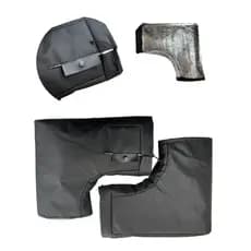 LUVA DE GUIDÃO MOTO TERMICO FORRADO 100% IMPERMEÁVEL, PROTETOR DE MAO PARA MOTO FRIO, CARTUCHO MOTO