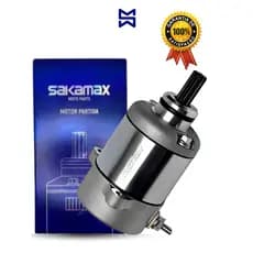 MOTOR PARTIDA ARRANQUE BIZ 125 2011 12 13 14 15 16 17 18 19 21 22 2023 ORIGINAL SAKAMAX