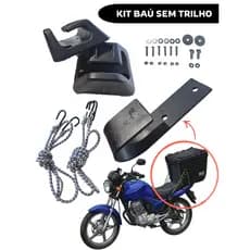 KIT CANCHOS PARA FIXAR BAU DE TELE ENTREGA MOTOBOY SEM USO DE TRILHO GANCHOS PARA BAU MN3 92LT MOTO