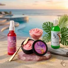Kit Trio Perfeito Parafina  + Óleo Acelerador+ Pós Sol Cicatrizante