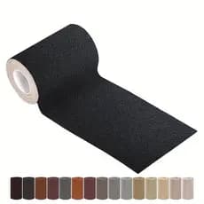 Fita de Reparação de Linho 10*200cm/3,94*78,74 polegadas, Tecido Autoadesivo para Reparação de Sofás, Adequado para Móve