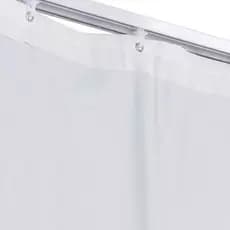 Cortina Blackout Corta Luz Plástico PVC Trilho Suisso 280x230m Branco/Cinza Cortina Cortina