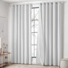 Cortina Delicatta 3,00x2,80m Branco - Adomes