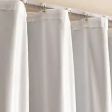 Cortina Blackout Corta Luz Plástico PVC Trilho 2,80x1,80m Branco/Cinza Cortina Cortina