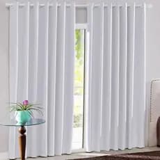 Cortina Corta Luz Tecido Comfort vedação 100% 4,20x2,50m Branco - Bella Janela