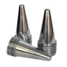 Kit 10 Formas de Cones 17cm Para Fazer Massa de Pizza Cone