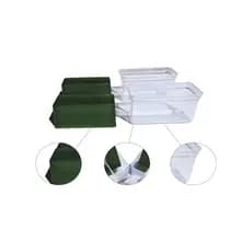 Forma Sabao Barra 250 ml - KIT 10 Unid - SEM TAMPAS - Vania Dicas.