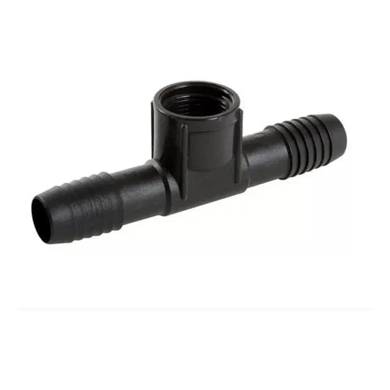 TE Interno Preto 1" Pol - Kit 4 Unidades Reboucas