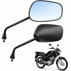Retrovisor Mini Cg Titan 2000 Par Espelho Quadd Moto - Awa