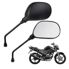 Retrovisor Moto Yamaha YBR 125 Factor Modelo de Rosca Padrão Yamaha