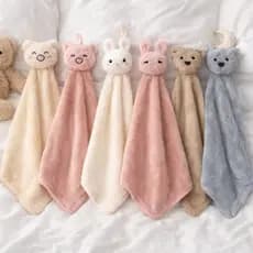 Naninha para Dormir Bebes e Crianças Peluciado Várias Cores Raposas Raposa Gatinho Ursinho Porquinho Coelinhos Felpudo