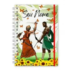 Caderno de Iansã e Oxossi - Coleção Orixá - (TAMANHO 21x15) Umbanda e Candomblé