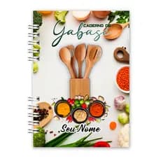 Caderno de Receitas da Iyá Bassé  / Mucamba  (TAMANHO 21x15) Umbanda e Candomblé