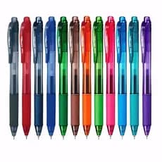 Caneta Gel Pentel Energel X 0.5mm Ponta Agulha - Cores Avulsas