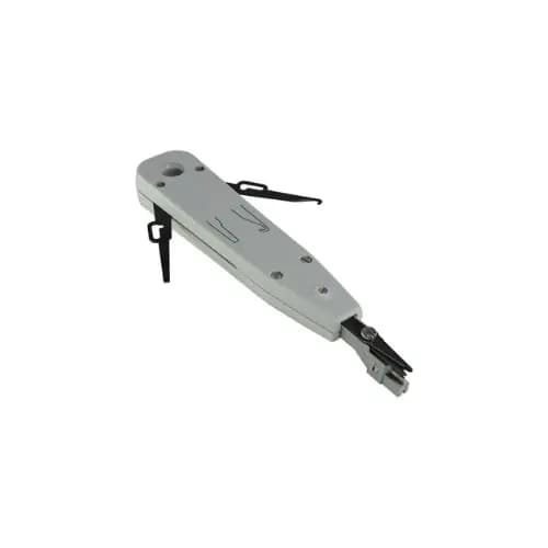 Ferramenta Inserção Punch Down tool Telefonia Cinza