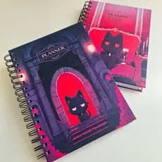 Planner Agenda Semanal Bullet Journal - 2027 ou Não Datado - Capa Dura ou Flexível - Vampicat