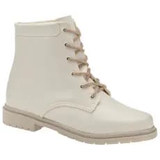 Bota Feminina Coturno Tratorado Cano Curto Medio Brilho Blogueira Confortável Tendência Moda Inverno