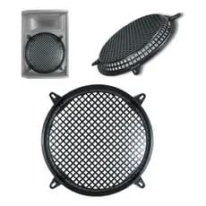 1 Telas Alto Falante Sub Woofer Panela 10 Profissional Pol Cor Preto