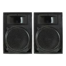 Kit 2 Caixas Acustica Som 540w Passiva Igreja Bar Salao