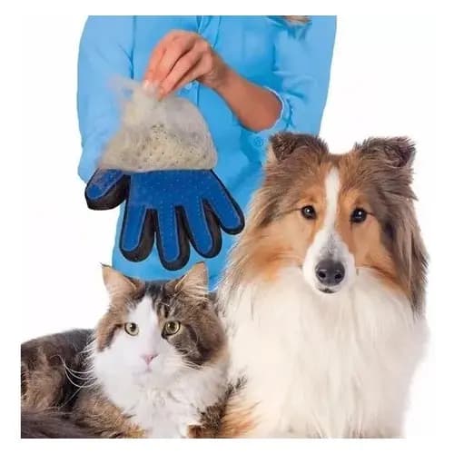 Luva Nano Magnética Tira Pelos Pets Cães Gatos