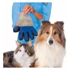 Luva Nano Magnética Tira Pelos Pets Cães Gatos
