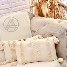 Capa de Almofada Retangular Baguete boho Cacto 100% Algodão Decorativa Sofá Cama Sala