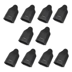 Tomada Plug Fêmea Pino 10A 250V 2P Preto kit 100 Peças