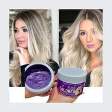 Máscara Matizadora - Cabelos Loiros - Máscara Super Desamareladora - L&A Cosméticos 300g tonalizante