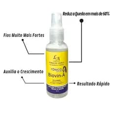 Tônico Biovin-A Força Cavalo Kit C2Un Crescimento Capilar