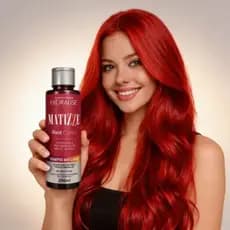 Shampoo Matizze Color Vermelho 200ml Tonalizante Matizador Hidralise