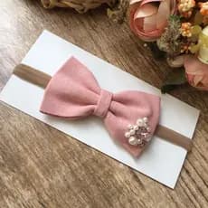 Faixa de cabelo-tiara para bebê-faixa de cabelo-meia de seda