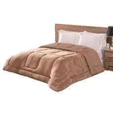 Coberdrom Edredom Casal Queen Dupla Face Manta Soft Plush Toque de Seda