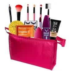 Kit Maquiagem Completo Pele Radiante Com Necessaire
