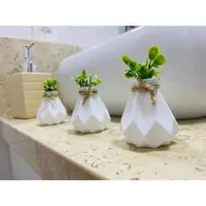 Vasinhos com Plantas Decoração Cozinha Sala e Banheiro