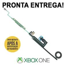 Cabo Flat Xbox One Touch Power Eject Reset Original 3m Novo!