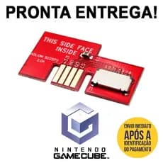 Adaptador Leitor Cartão Micro Sd Gamecube Swiss Sd2sp2 Ngc!